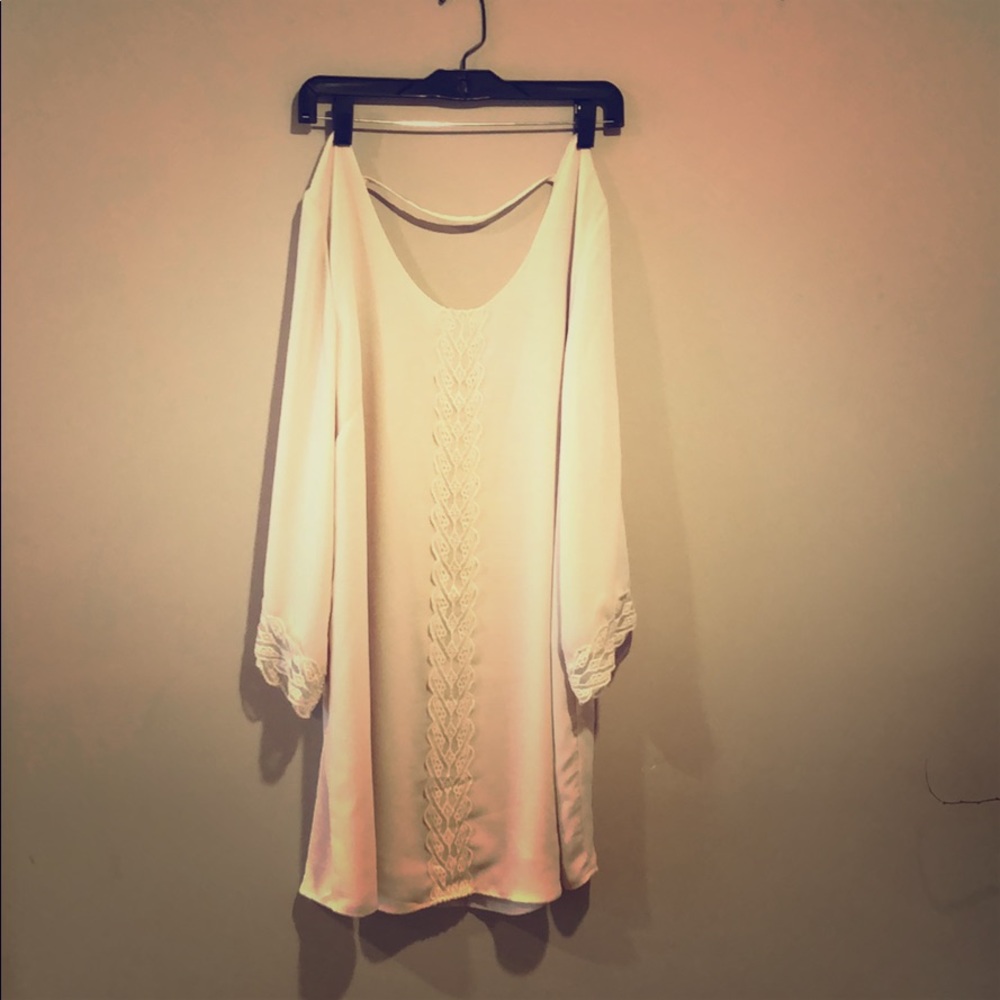 Cream colored dress